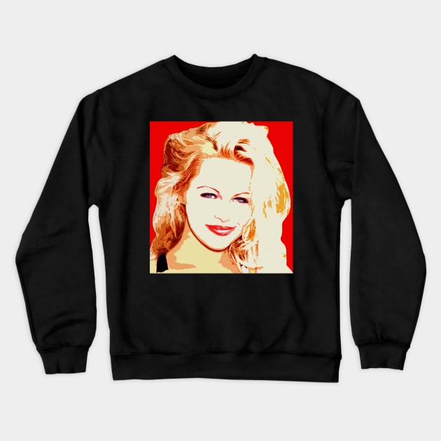 pamela anderson Crewneck Sweatshirt by oryan80